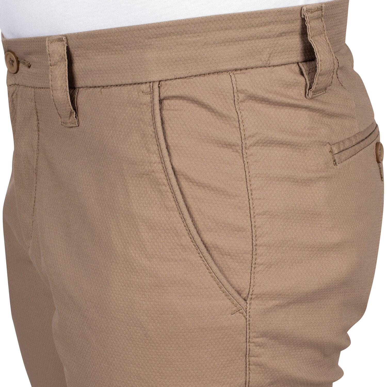 Bermuda chino alveoles homme 3/4