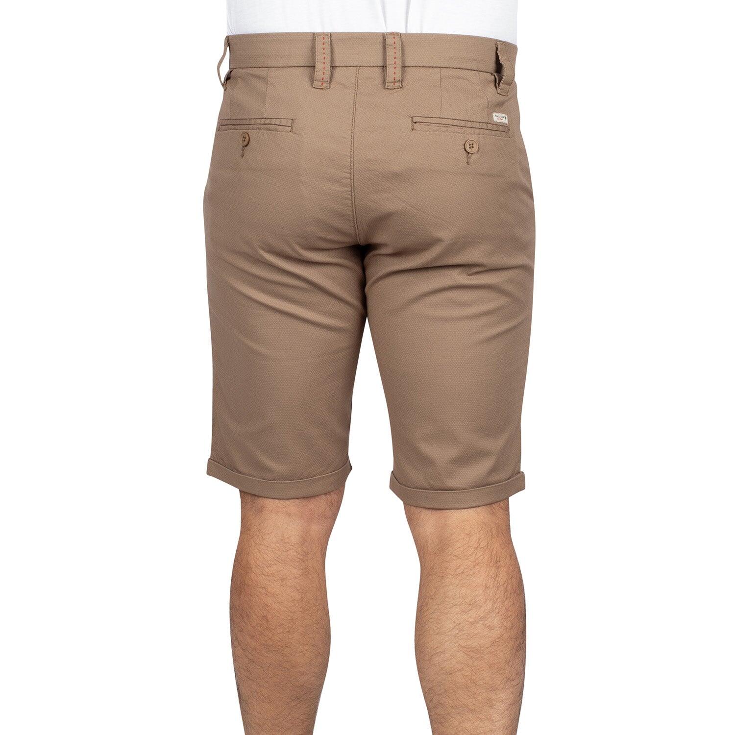 Bermuda chino alveoles homme 2/4