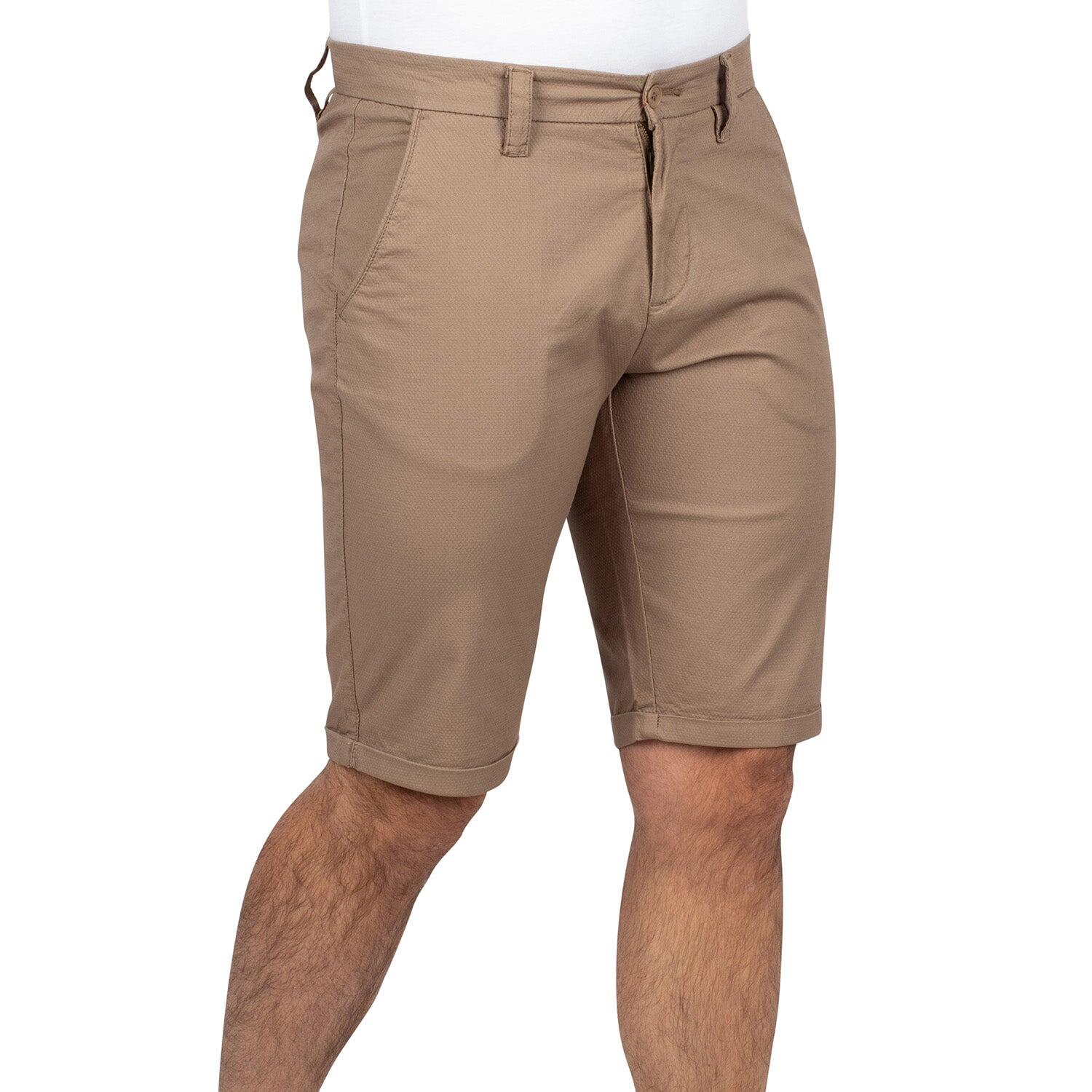 Shilton - Bermuda Chino Alveoles Homme - Bermuda - Marron - 50 - Decathlon