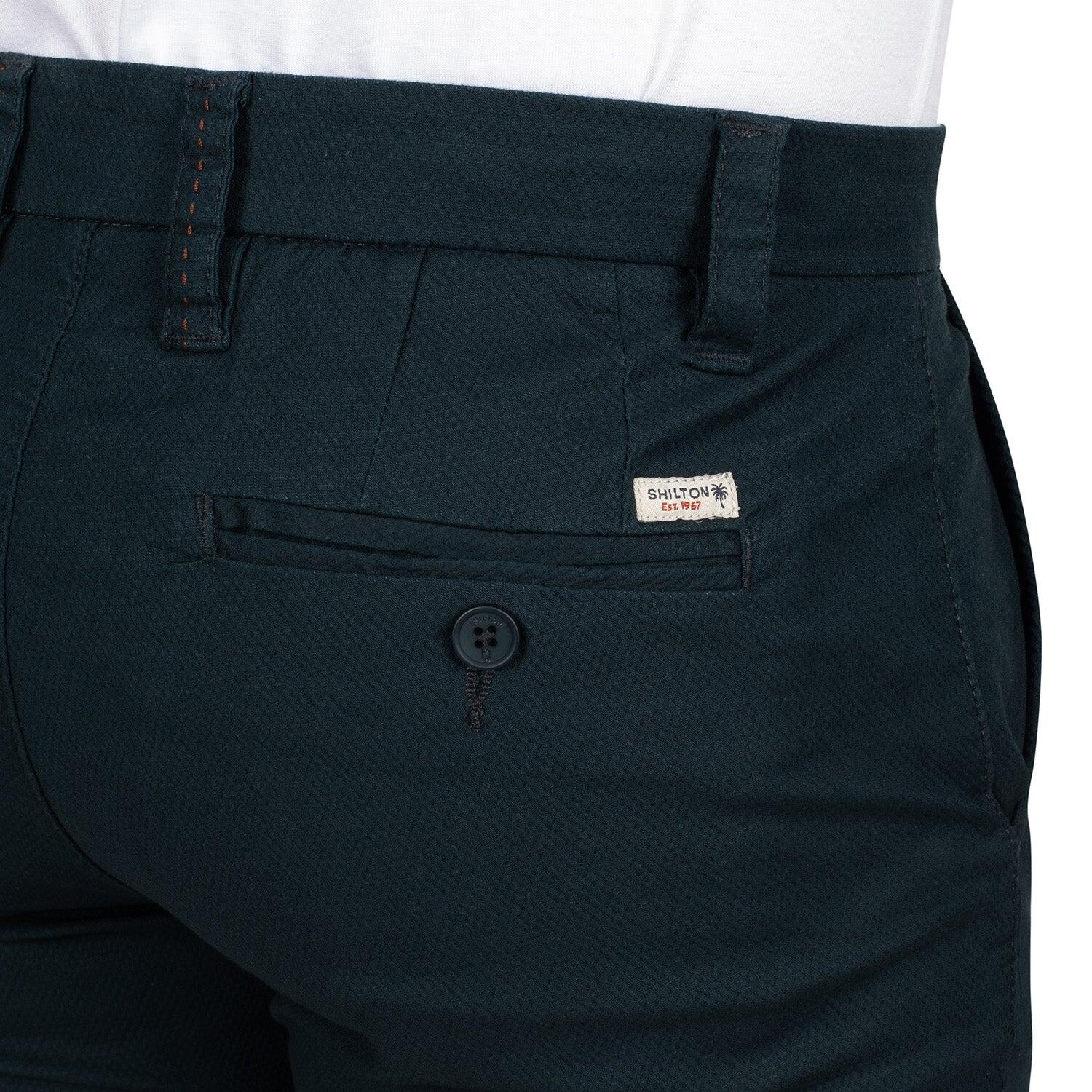 Bermuda chino alveoles homme 3/4