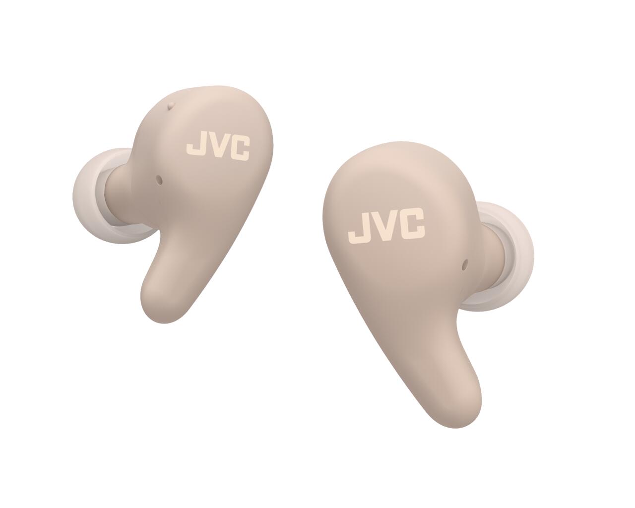 JVC Gumy Premium Wireless Headphones with Noise Cancellation Brown - HA-A23T