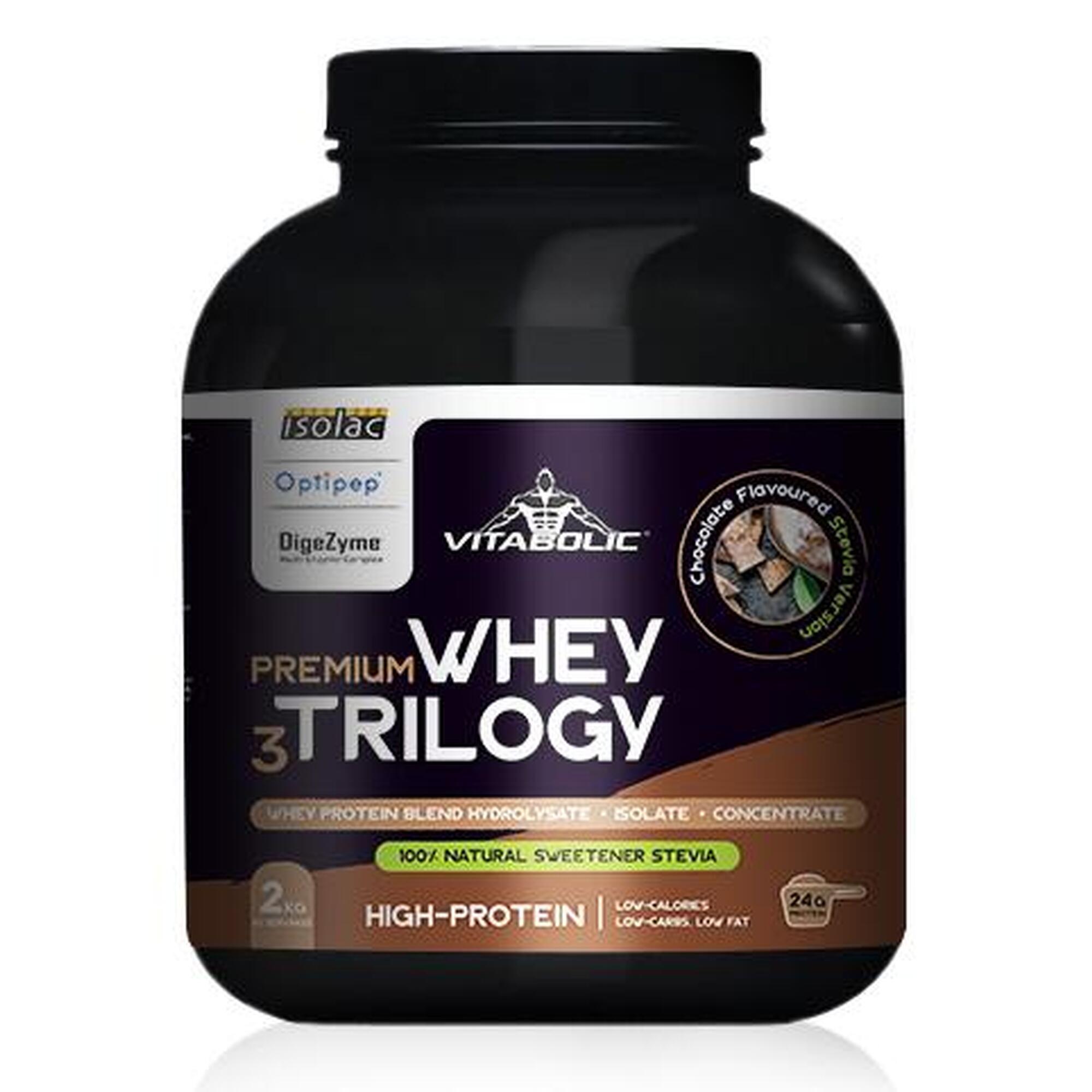 Proteine Premium Whey Trilogy Ciocolata 2Kg