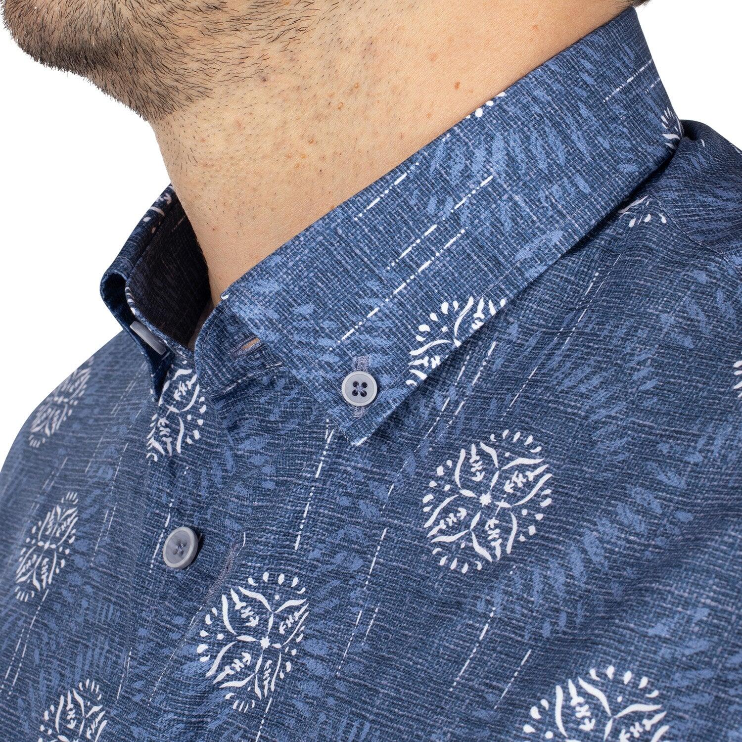 Chemise japanese manches courtes homme 3/4