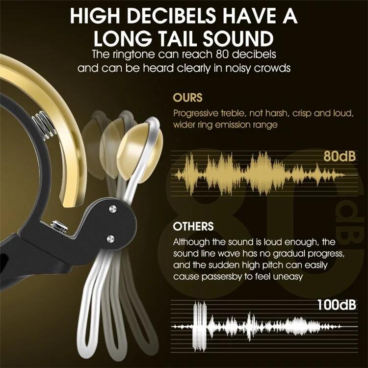 Simyron Campanello Per Bicicletta Per Bambini Con Unicorno - Campanelli - Foto 4