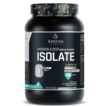 Proteína Whey Hidrolizada y Aislada sabor Cookies (986 g)
