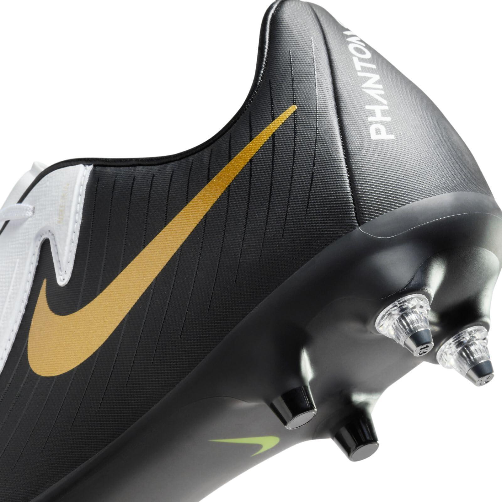 Nike Phantom GX II Academy SG-Pro AC Chaussures de Football en Blanc/Noir 3/6