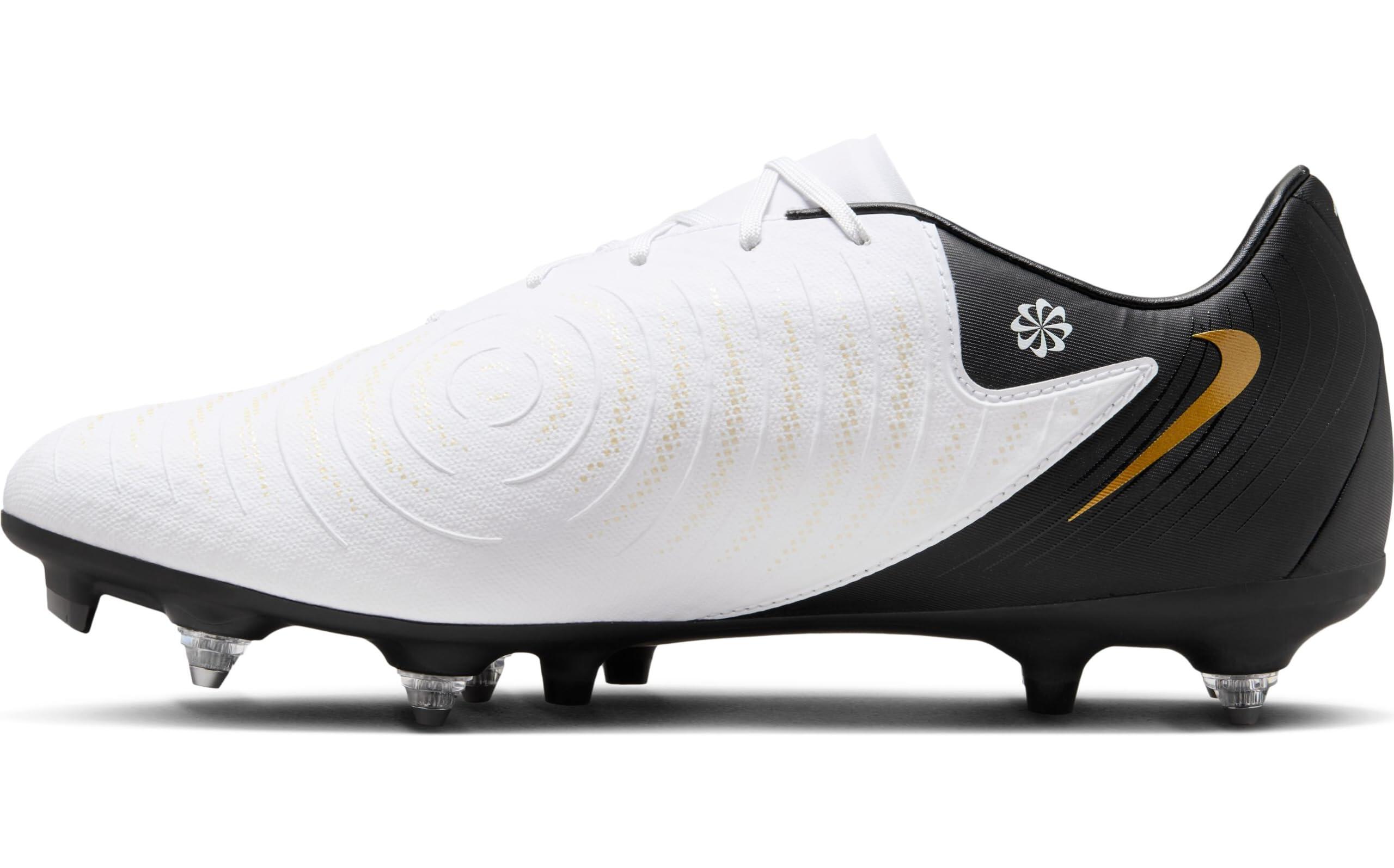 Nike Phantom GX II Academy SG-Pro AC Chaussures de Football en Blanc/Noir 5/6