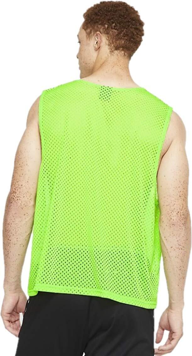 Gilet da Allenamento Nike per Calcio in Verde Azione/Nero, XXS 2/4