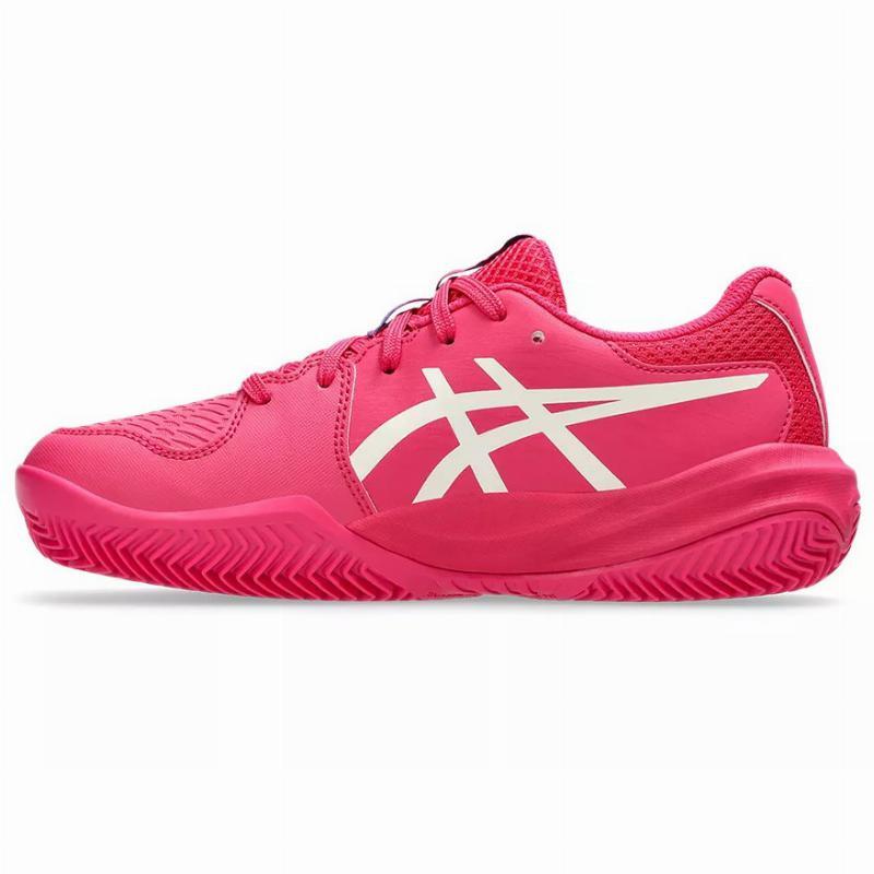 Zapatillas Asics Gel Resolution X Clay GS Rosa Brillante Crema Junior 5/5