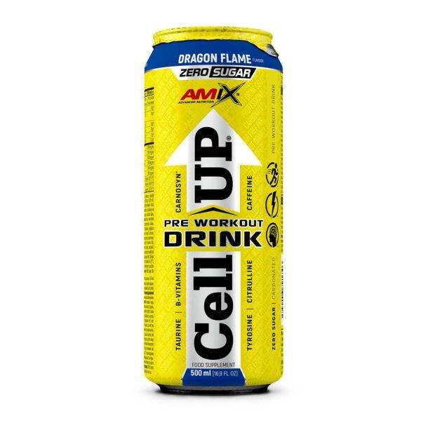 AMIX Cellup pre-workout drink - 500ml Dragon Flame da AmiXpro® series