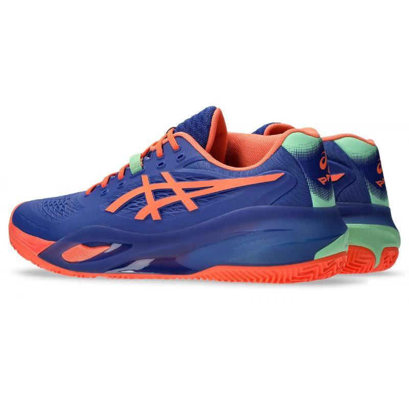 Tênis Asics Gel Resolution X Padel Cobalt Blue Coral 4/5