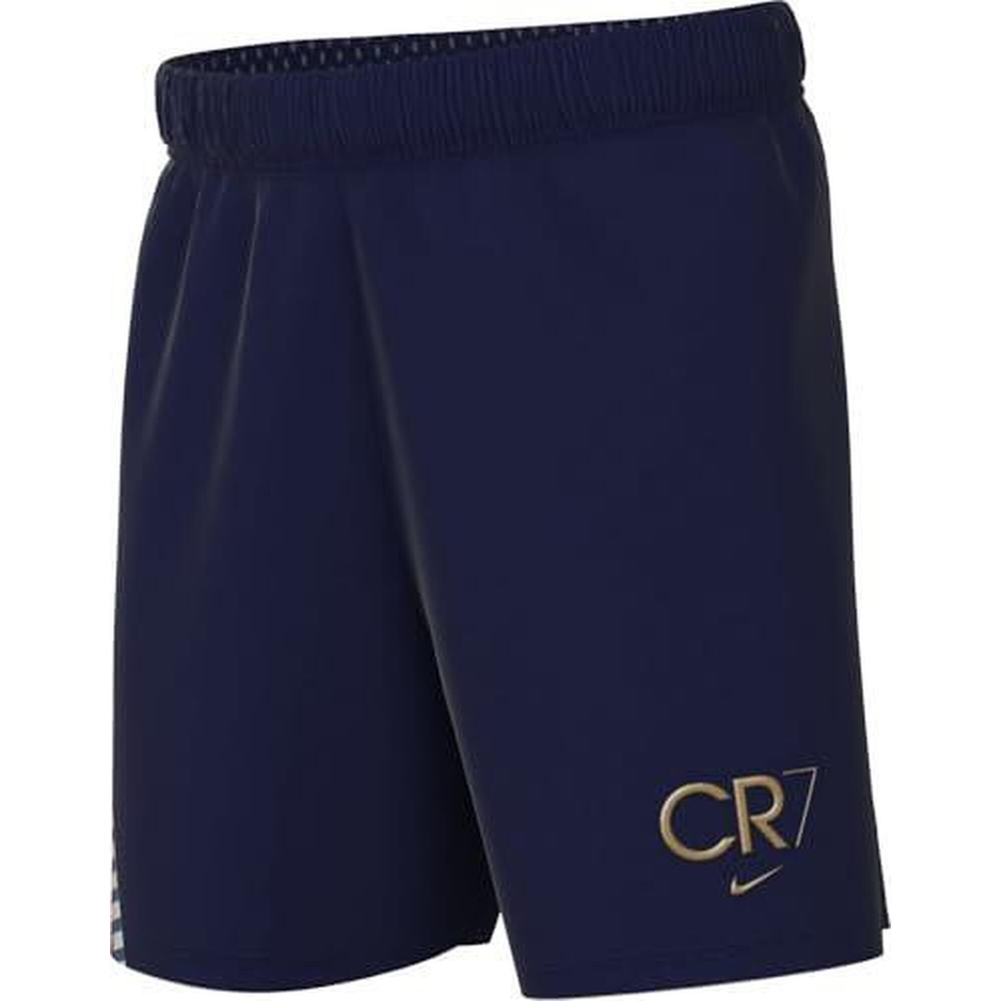 Nike - Shorts De Football Pour Enfants Nike Cr7 Academy23 Dri-fit 14-15 Ans - Short - Bleu|jaune - Decathlon