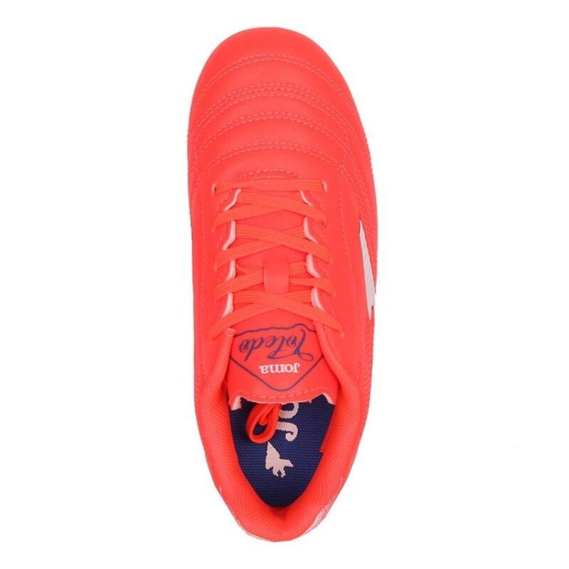 Botas Fútbol Niños Joma Toledo JR 2507 Coral Resistentes-TOJS2507HG 3/6