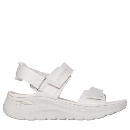 Sandalia Ergonomica Mujer Skechers Arch Fit 2.0 Tejido Negro