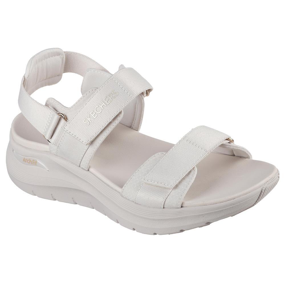 SANDALE Ergonomica FEMME Skechers Arch Fit 2.0 tissu NOIR 2/5