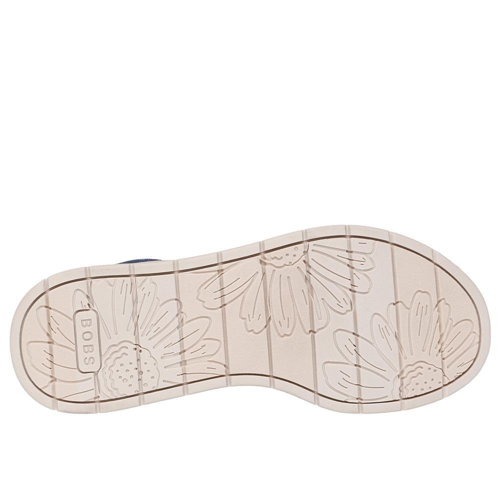SANDALE FEMME Skechers Slip-ins Bobs Sun Ray tissu BLEU 3/5
