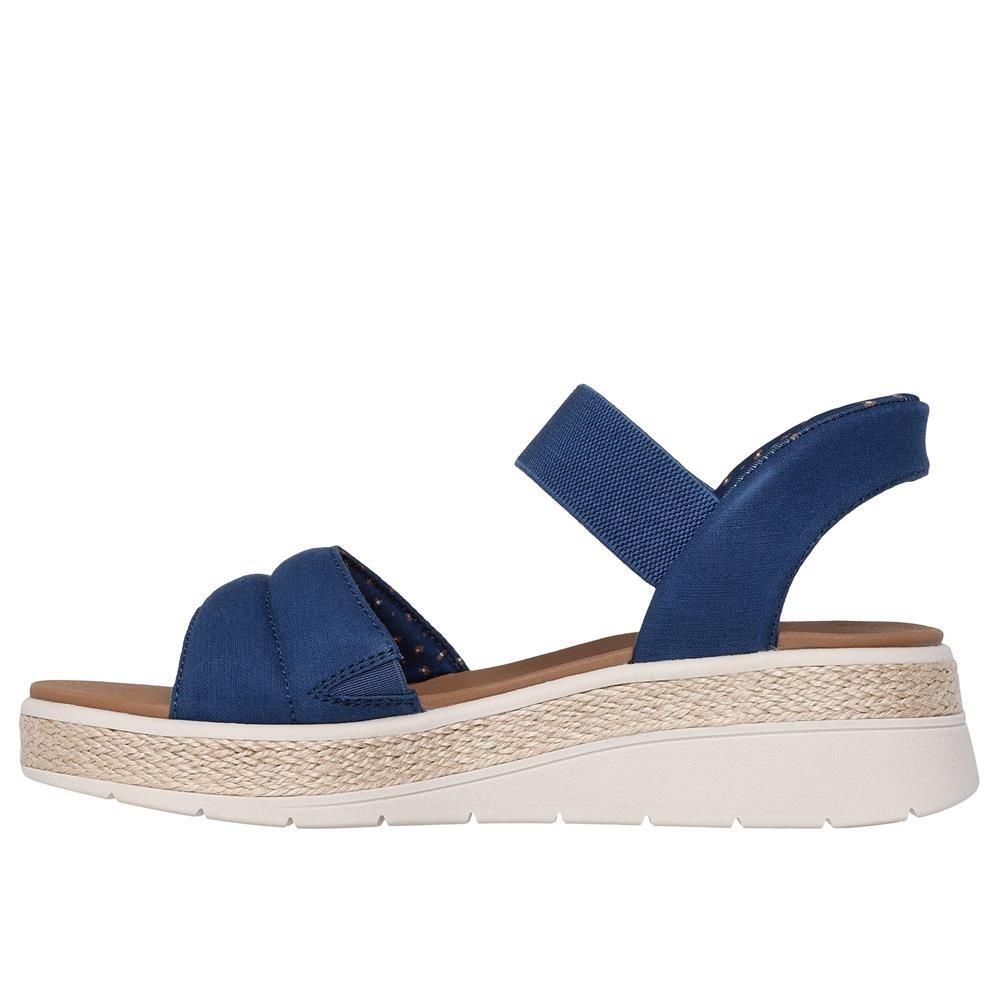 SANDALE FEMME Skechers Slip-ins Bobs Sun Ray tissu BLEU 5/5