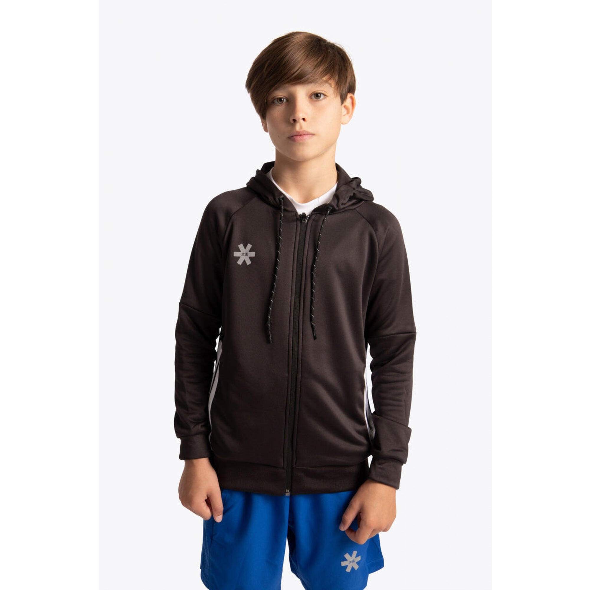 Osaka - Sweat À Capuche Zippé D'Entraînement Pour Enfants Osaka | Noir - Sweat-shirt - Noir - Decathlon