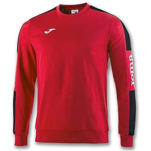 JOMA Felpa Bambini Joma in Rosso e Nero, Unisex, 4XS