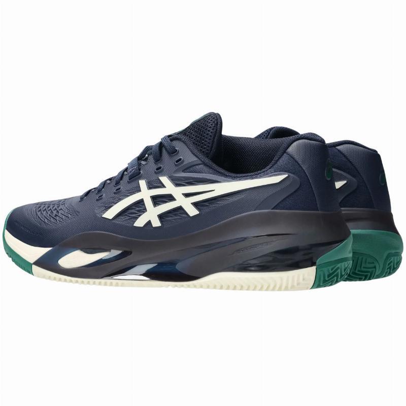 Zapatillas Asics Gel Resolution X Clay Azul Medianoche Crema 4/5