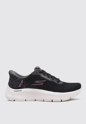 Zapatillas Deportivas Mujer Skechers SLIP INS: GO WALK FLEX Negr