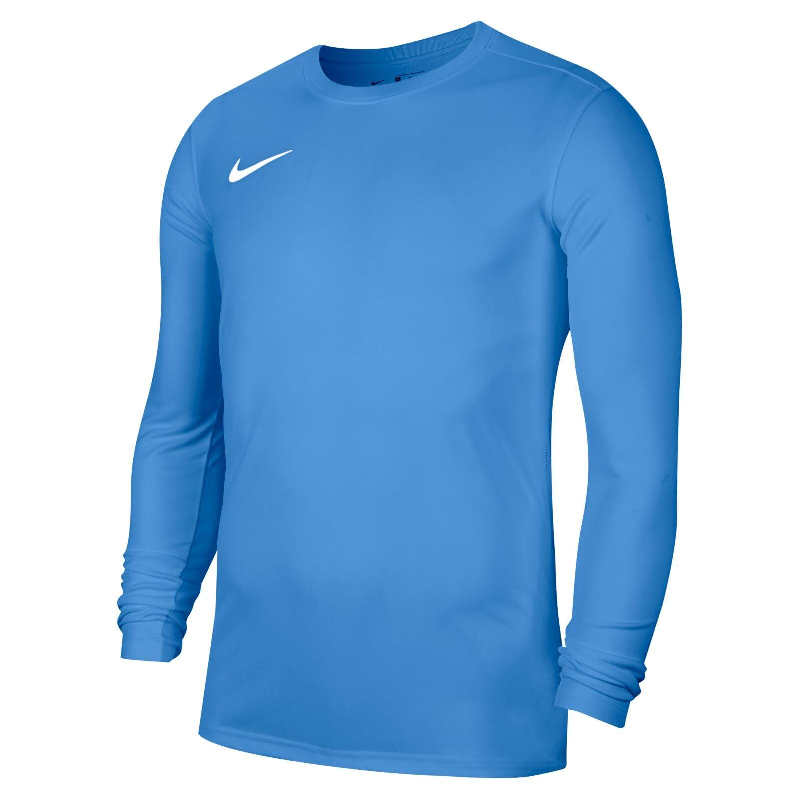 Maglie maniche lunghe da calcio  uomo nike blu 5/6