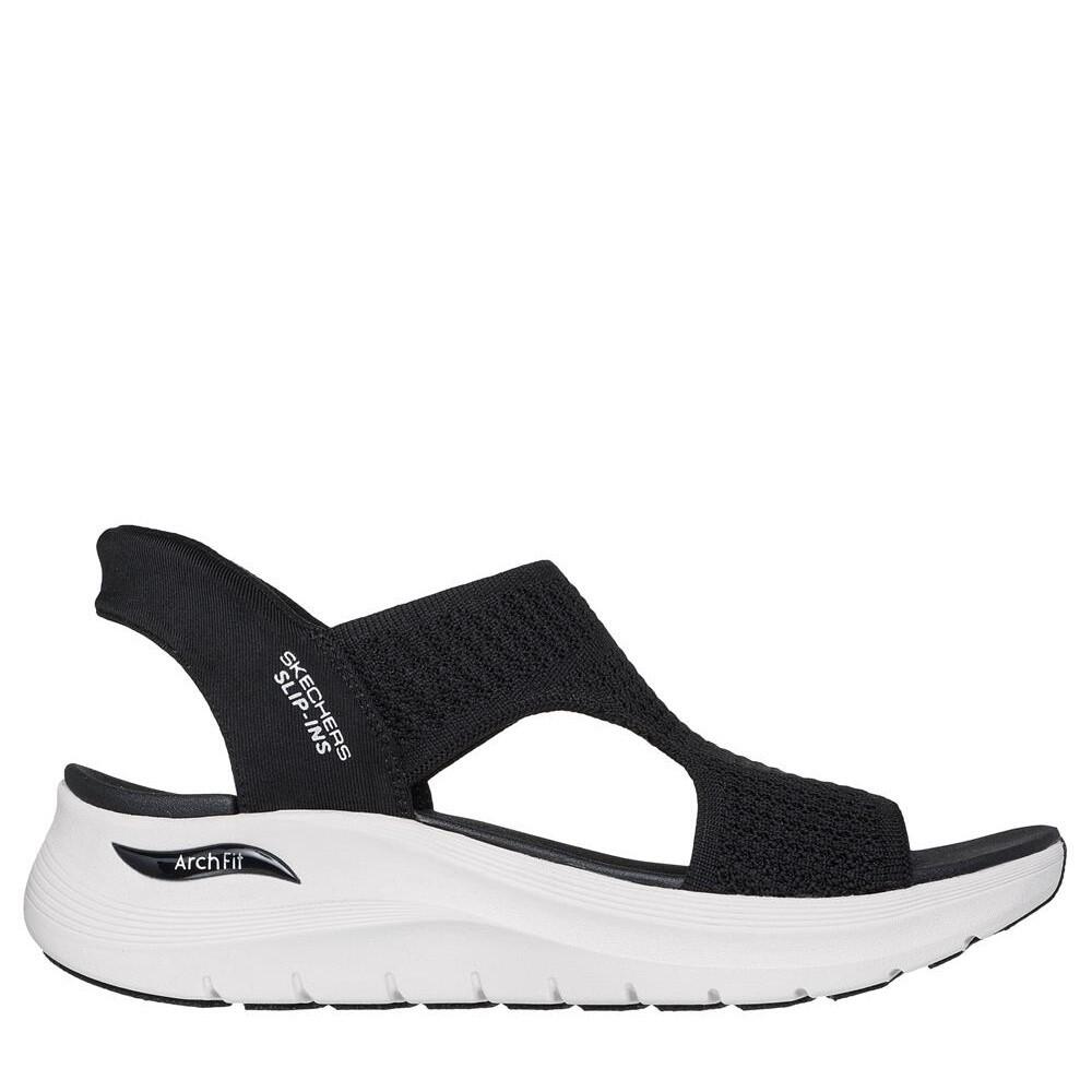 SANDALE Ergonomica FEMME Skechers Slip-ins Arch Fit 2.0 NOIR 1/5