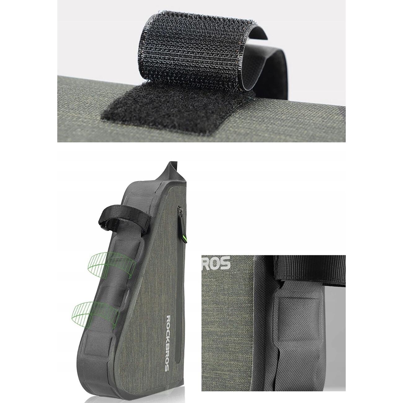 Rockbros Fahrradrahmentasche AS-017 5L - Dunkelgrün 5/7