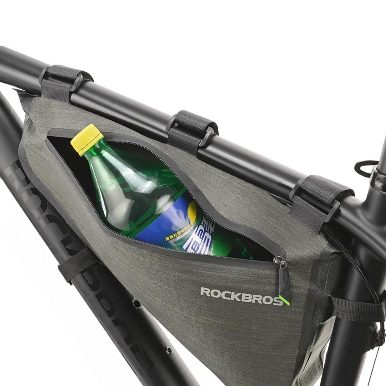 Rockbros Fahrradrahmentasche AS-017 5L - Dunkelgrün 2/7