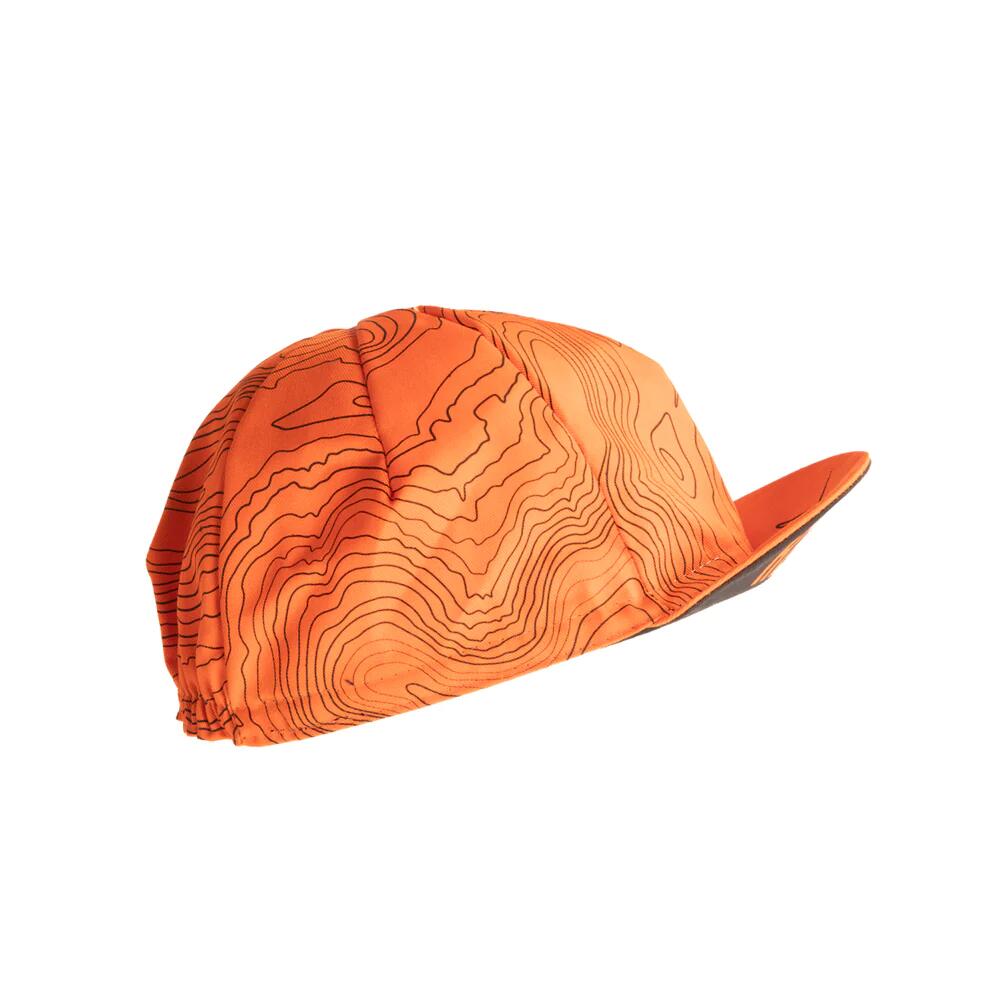 Textile Yorkshire Contours Cycling Cap Orange RESTRAP 3/5