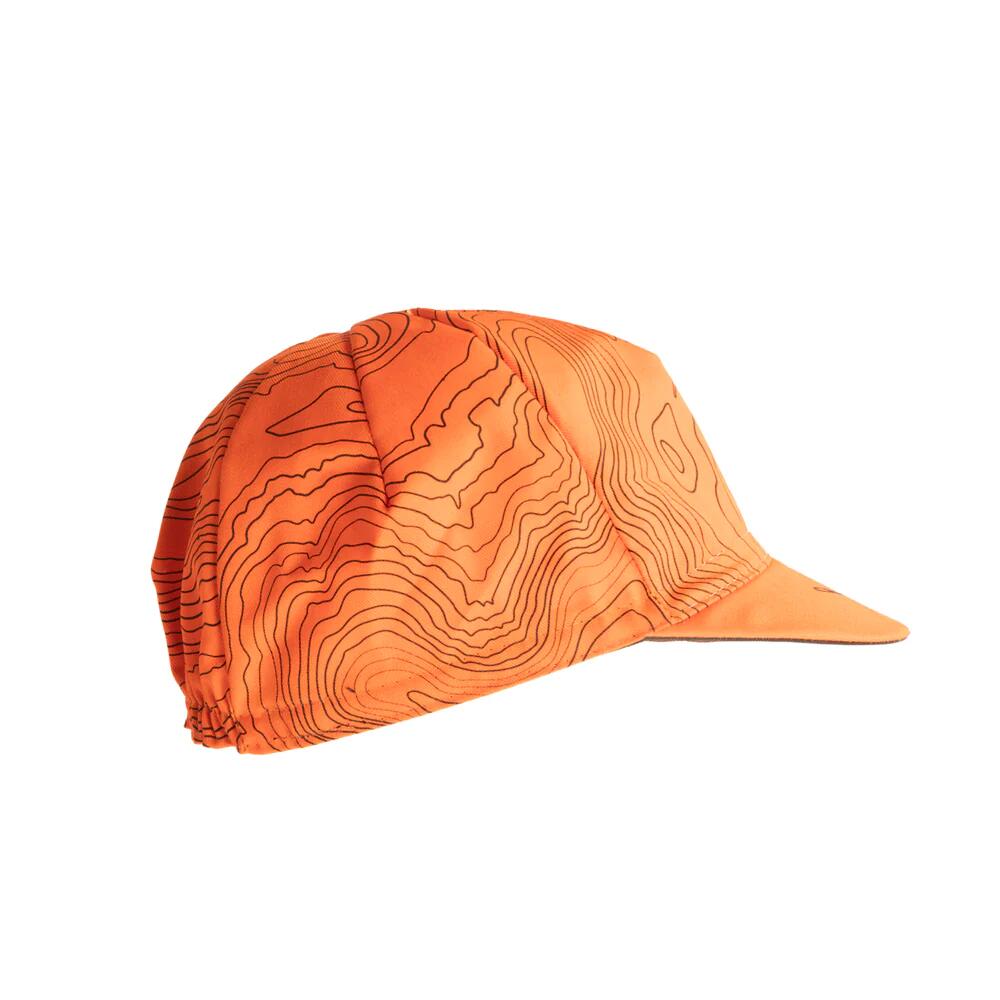Textile Yorkshire Contours Cycling Cap Orange RESTRAP 2/5