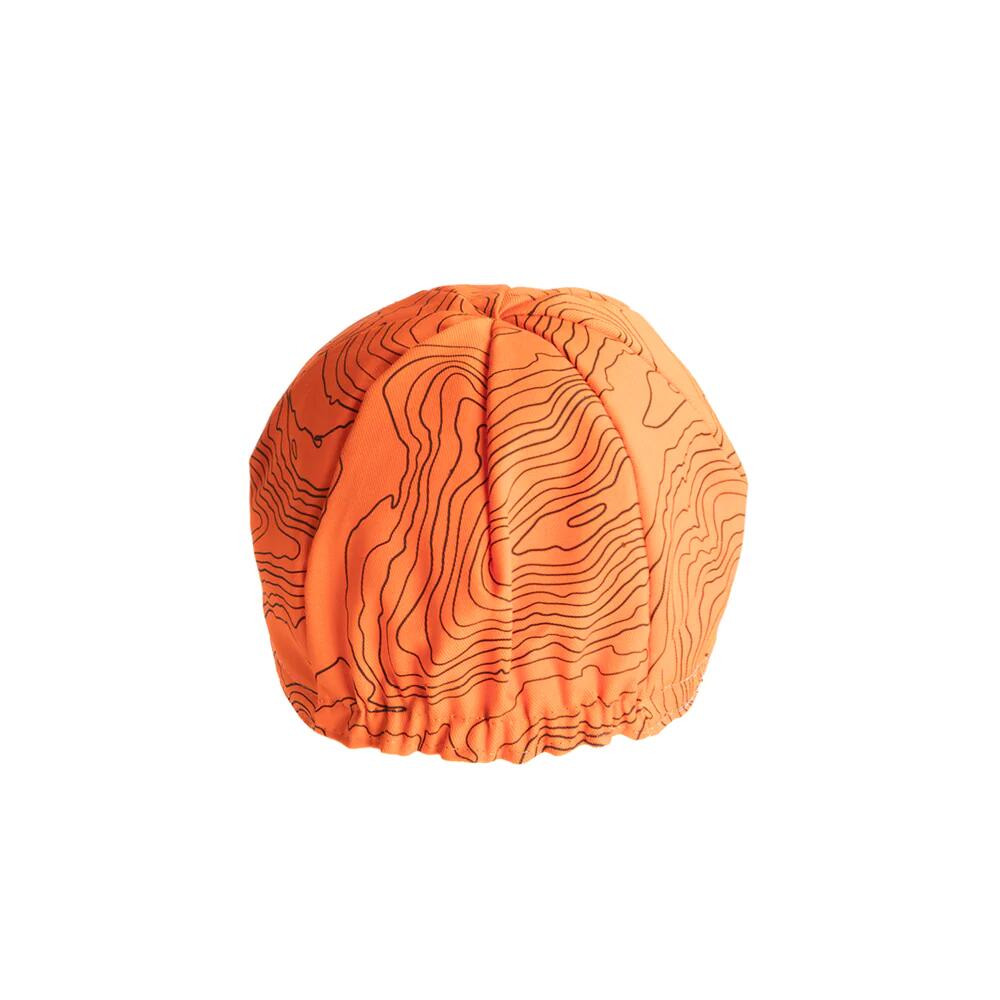 Textile Yorkshire Contours Cycling Cap Orange RESTRAP 4/5