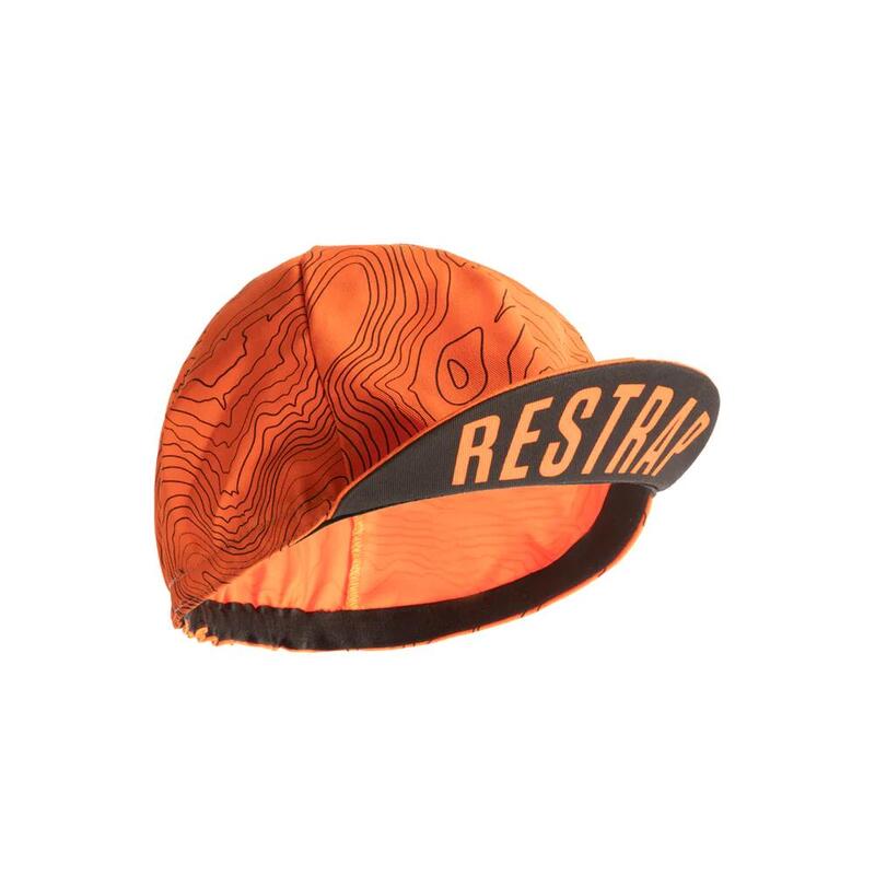 Textile Yorkshire Contours Cycling Cap Orange RESTRAP