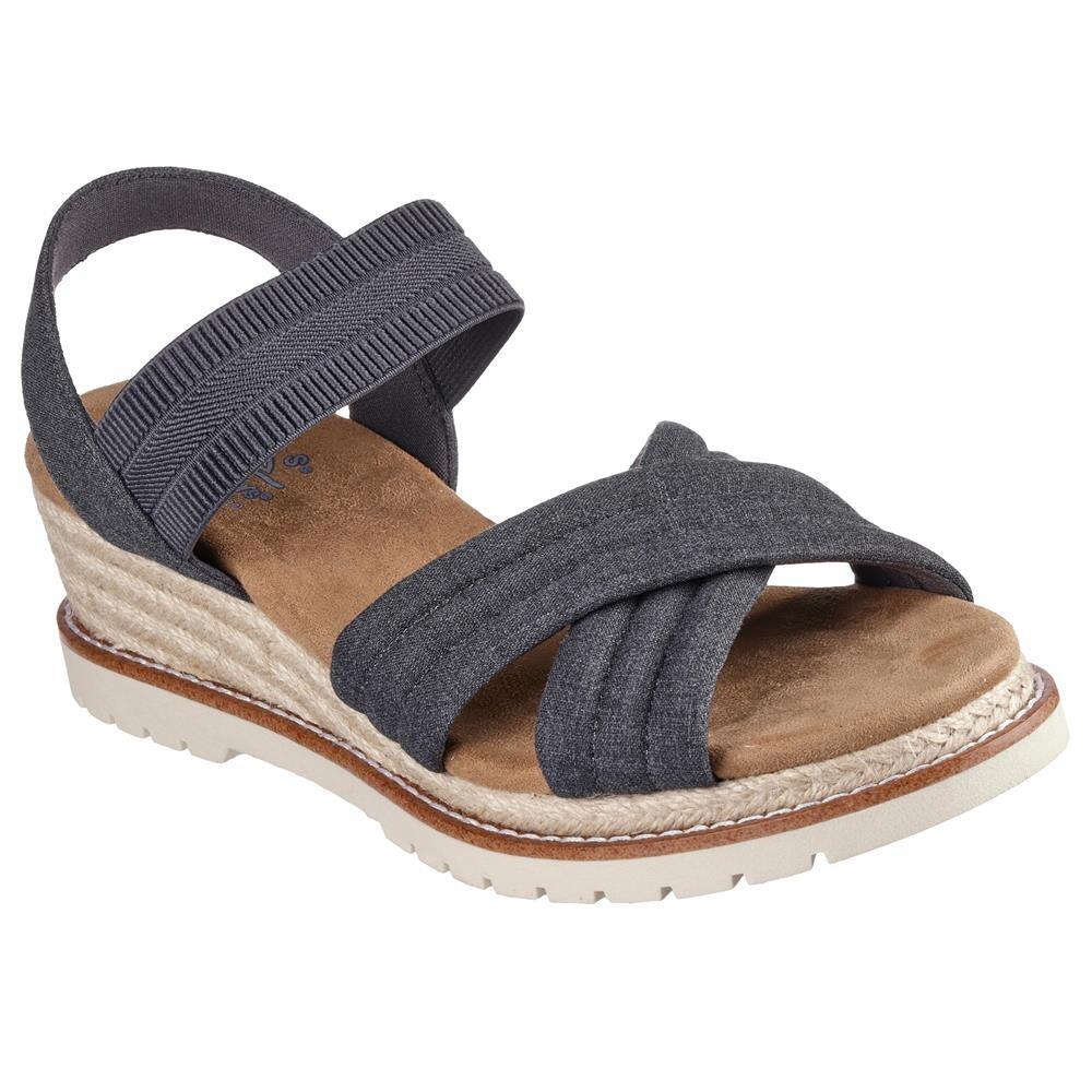 Sandalia Mujer Skechers Bobs Desert Chill Sweet Crossing Gris 2/5