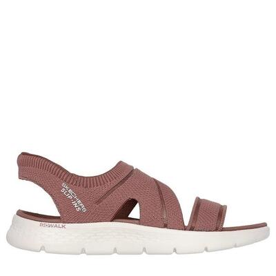 Sandalia Mujer Skechers Slip-ins Go Walk Flex Sandal Enticing Marron