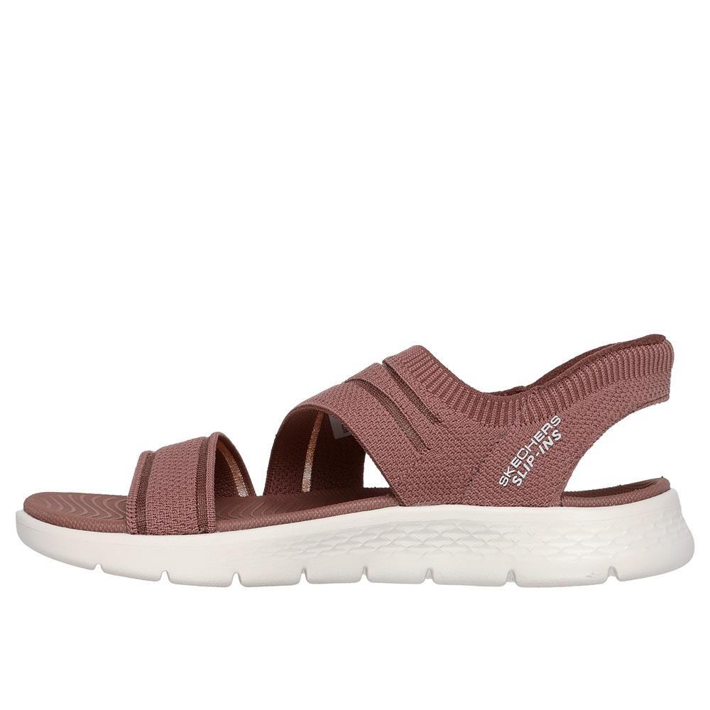 SANDALE FEMME Skechers Slip-ins Go Walk Flex Sandal Enticing MARRON 5/5