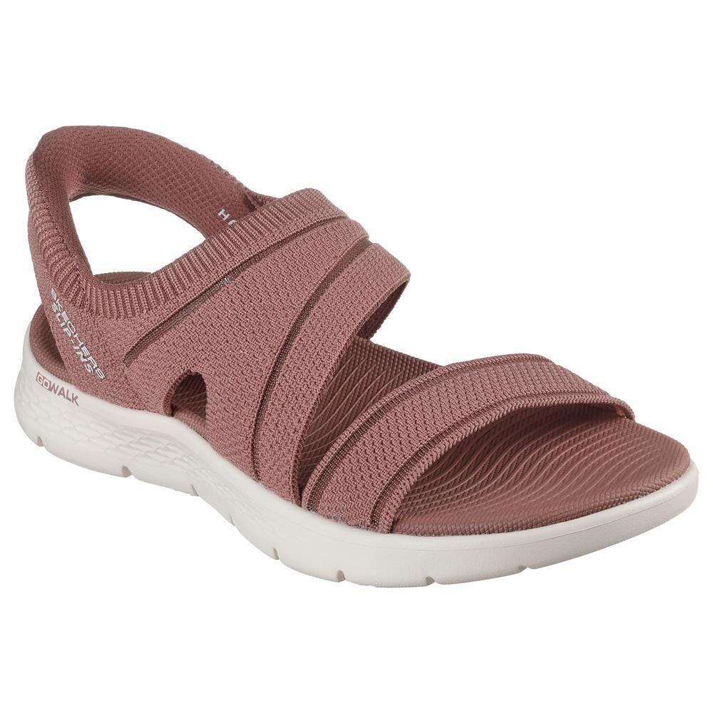 SANDALE FEMME Skechers Slip-ins Go Walk Flex Sandal Enticing MARRON 2/5