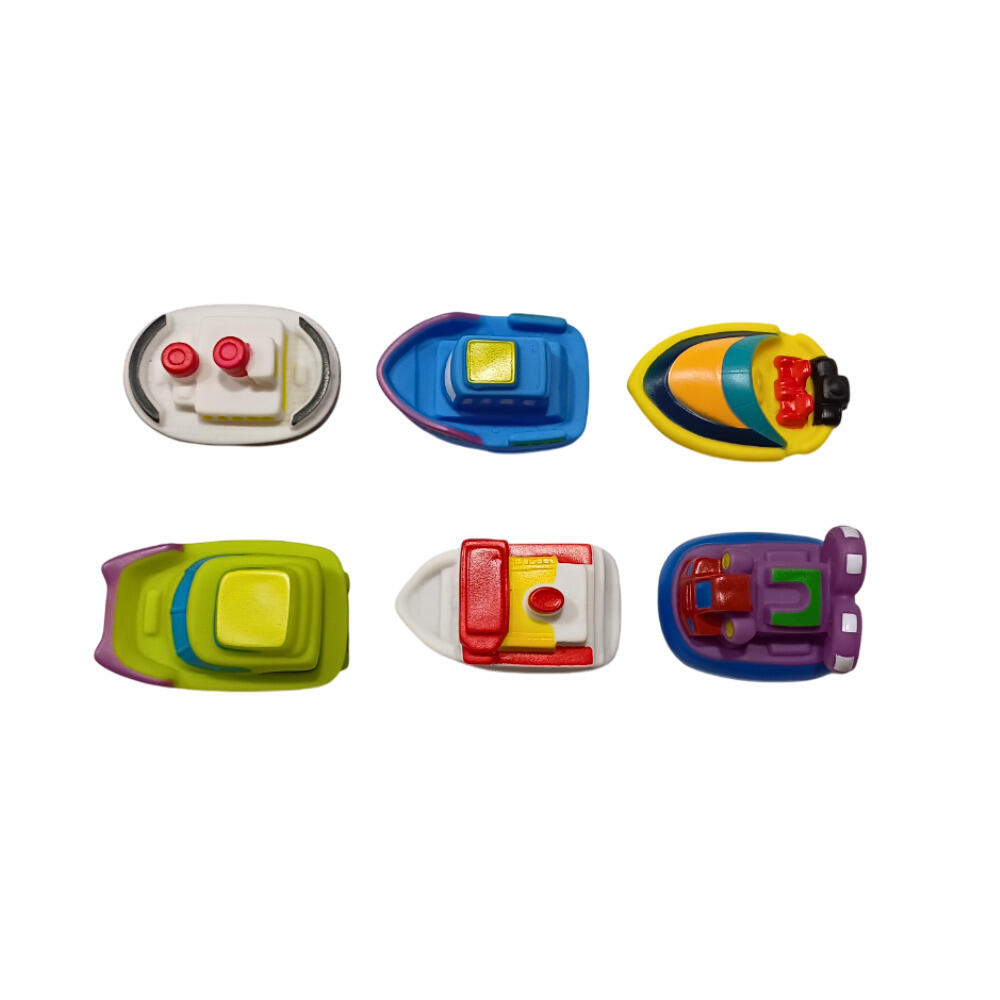 SENZA MARCA Juego de Natación Figuras Barcos 6 Unidades Multicolor