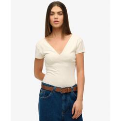 Haut corset à manches courtes