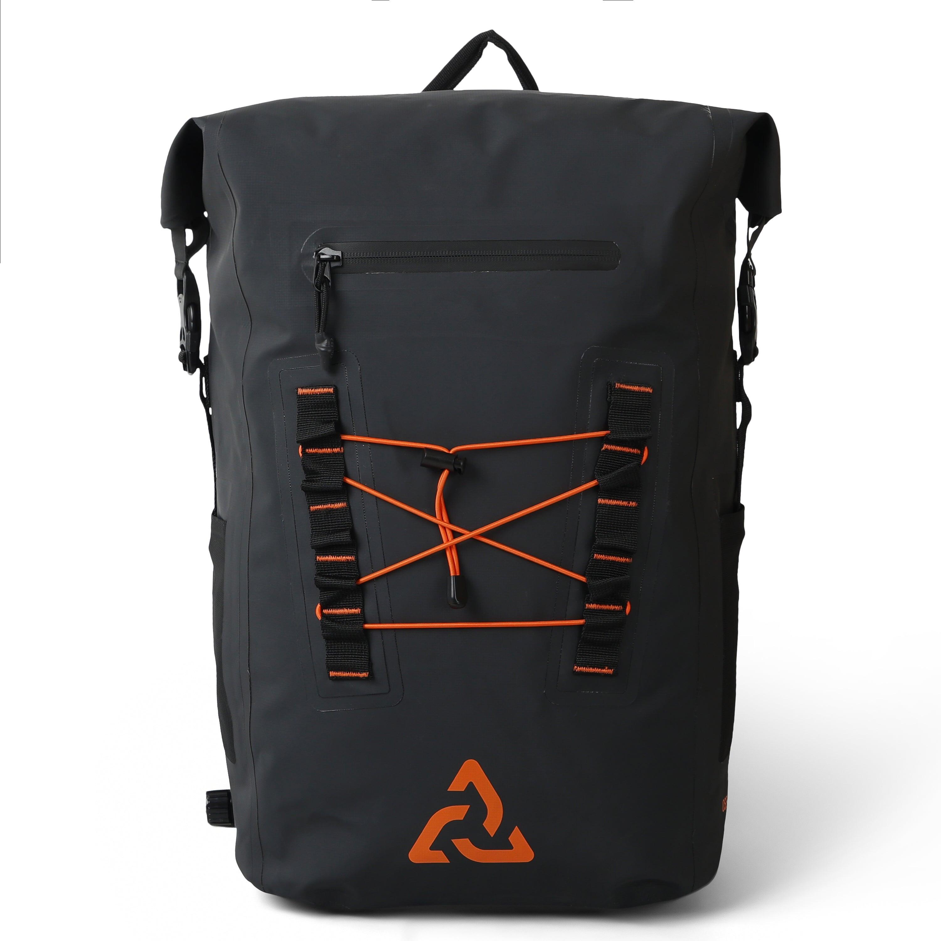 Typhoon - Osea Dry Sac À Dos Unisexe - Sac Étanche - Noir|orange - 40 L - Decathlon
