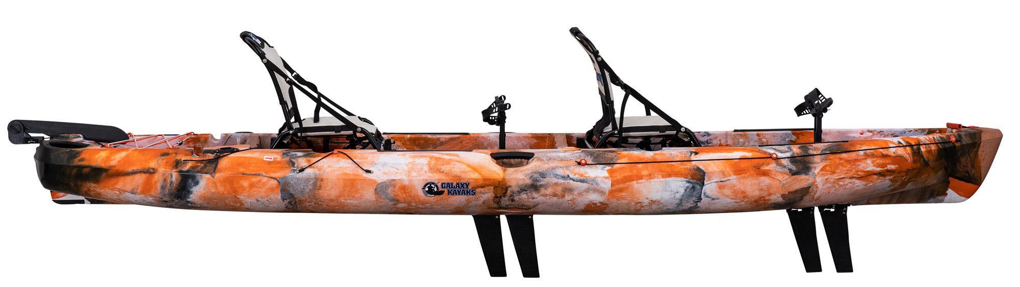 Kayak Biplace Hawai FX Propuslion Stepper à Palmes. 2/5