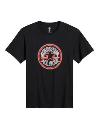 Herren-T-Shirt Converse Neon-Schild All Star Schwarz
