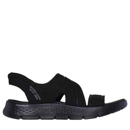Sandalia Mujer Skechers Slip-ins Go Walk Flex Sandal Enticing Negra
