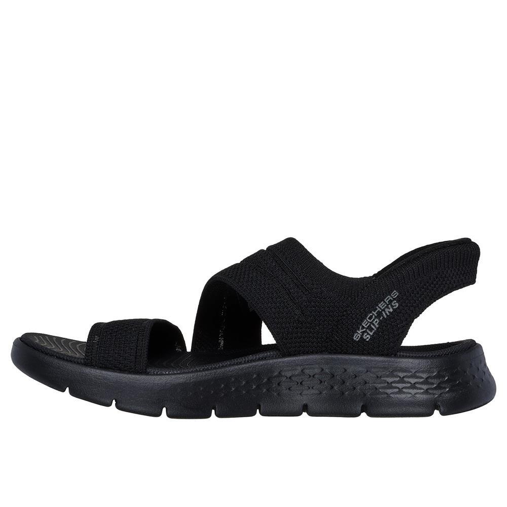 Sandalia Mujer Skechers Slip-ins Go Walk Flex Sandal Enticing Negra 5/5
