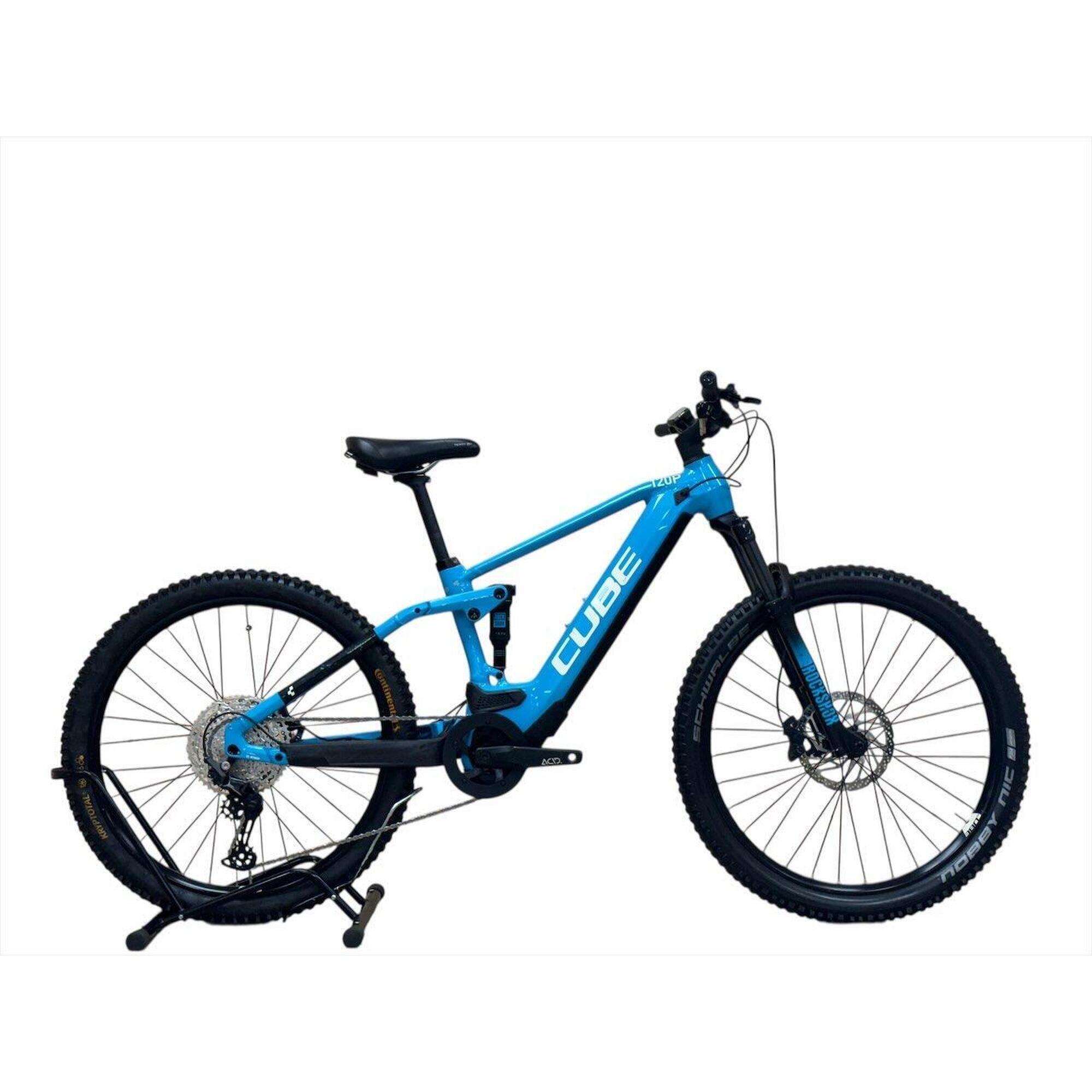 Second life - Rower E-górski Cube Stereo Hybrid 120 Pro 625 Shimano - Jak nowy