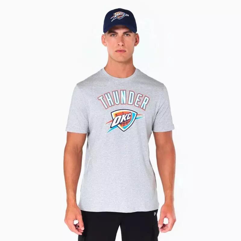 T-shirt NBA Oklahoma city thunder New Era Gris 2/5
