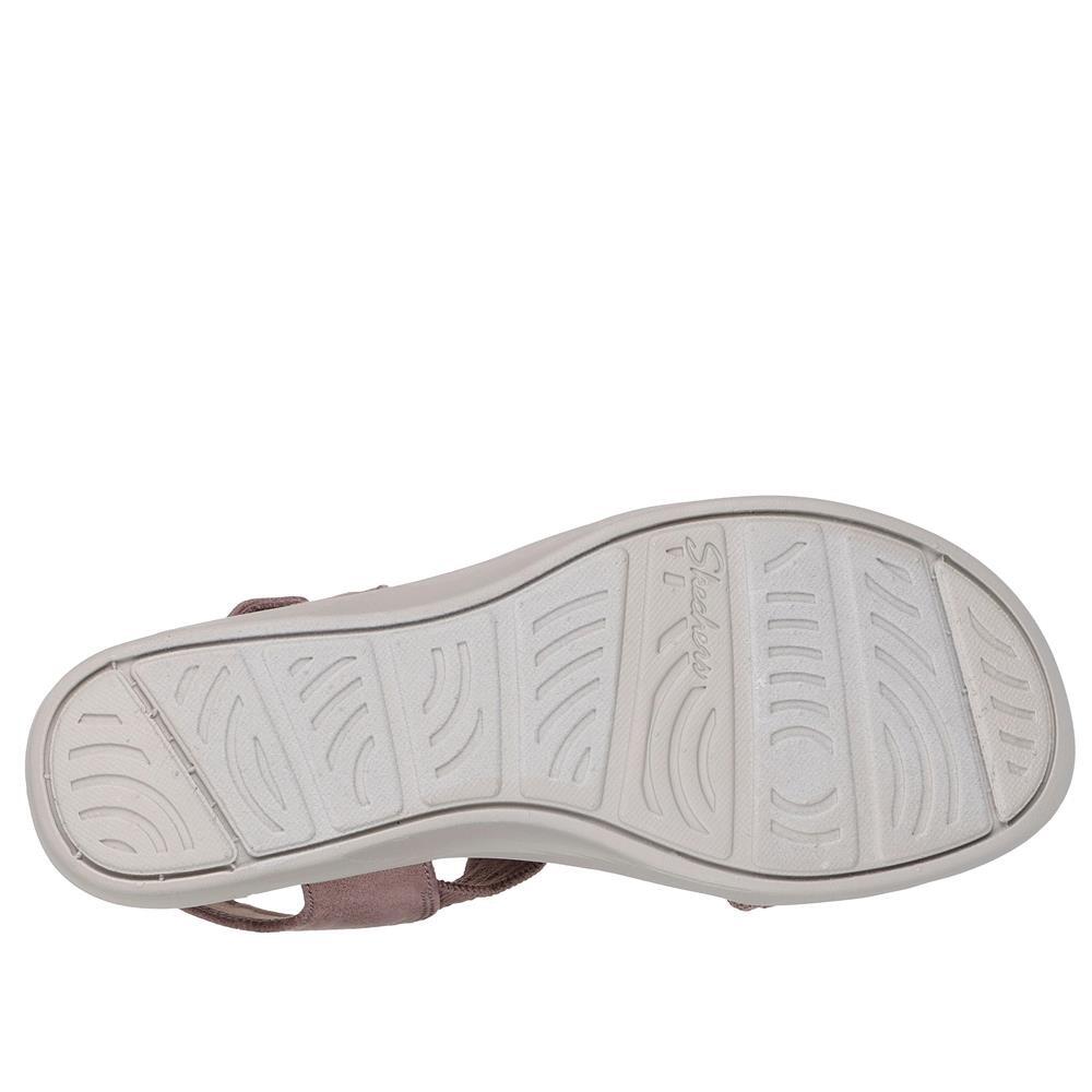 SANDALE FEMME Skechers Arya On The Rise tissu Ajustable VIOLET 3/5