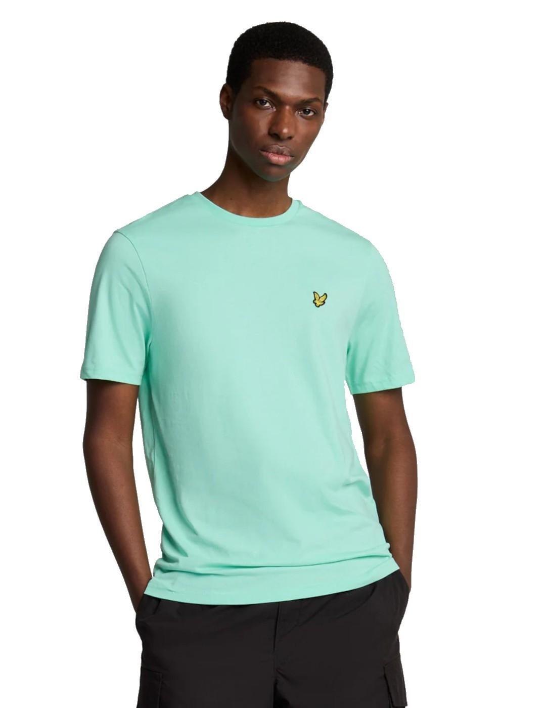 Maillot pour homme Lyle & Scott uni bleu 2/5