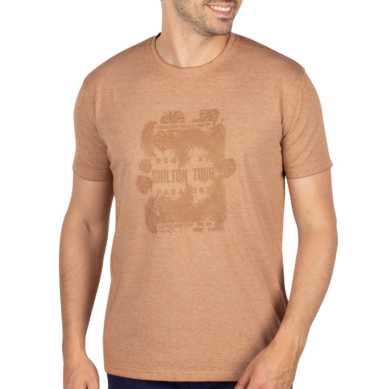 Shilton - T-shirt Rugby Paradise Homme - T-shirt Manches Courtes - Marron - 60 5xl - Decathlon