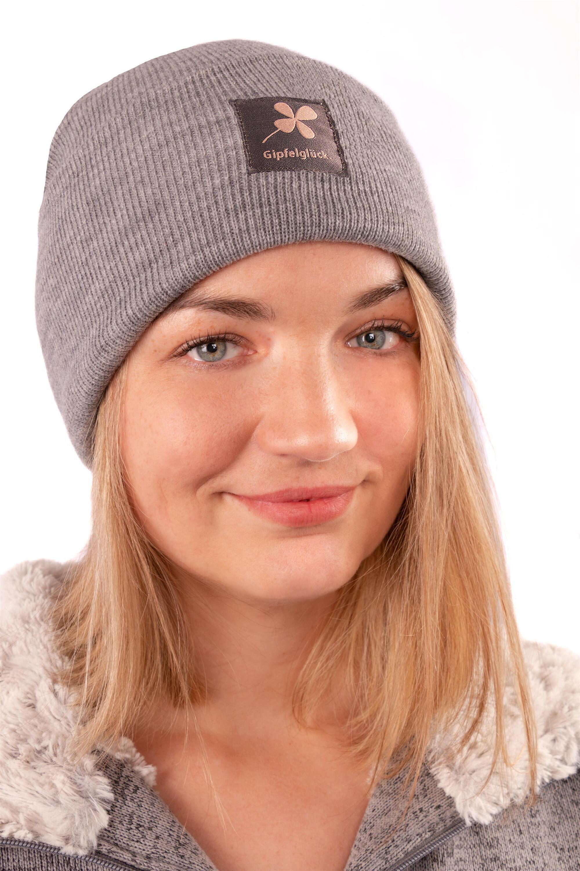 GIPFELGLÜCK Beanie 3er Set Santo Freizeit Unisex Light Grey / Pine Bark / Navy Blazer Ohne